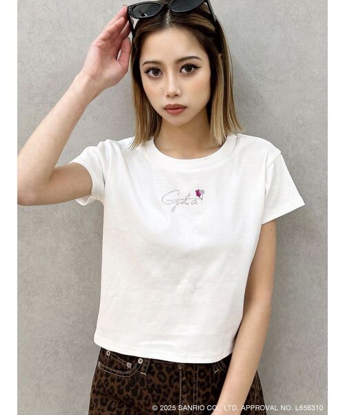 【関税込み】Magda Butrym ホワイト クロシェブラ Tシャツ Graphic Tee｜グラフィックTシャツ – MARTE