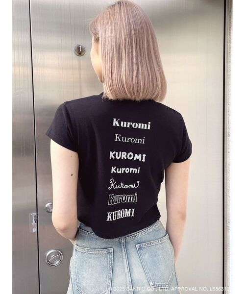 GYDA(ジェイダ)の「【メロクロコラボ】メロクロ×Gyda bijou Tシャツ(Tシャツ/カットソー・レディース・ブラック/オフホワイト・FREE)」の21枚目の写真