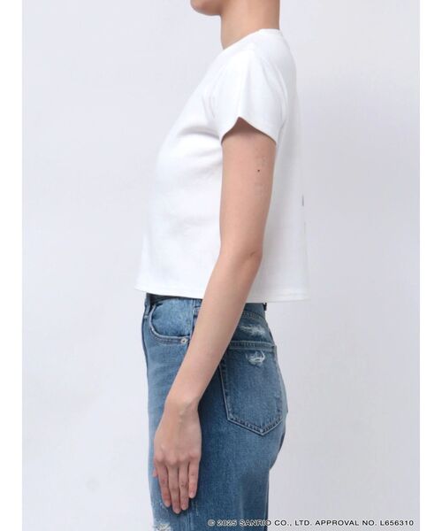 GYDA(ジェイダ)の「【メロクロコラボ】メロクロ×Gyda bijou Tシャツ(Tシャツ/カットソー・レディース・ブラック/オフホワイト・FREE)」の18枚目の写真