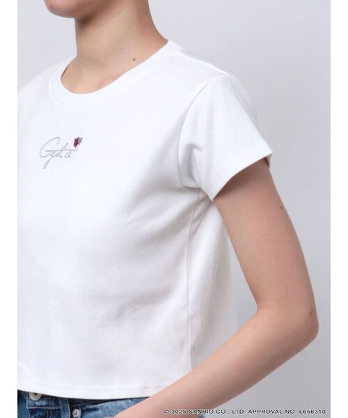 GYDA(ジェイダ)の「【メロクロコラボ】メロクロ×Gyda bijou Tシャツ(Tシャツ/カットソー・レディース・ブラック/オフホワイト・FREE)」の15枚目の写真