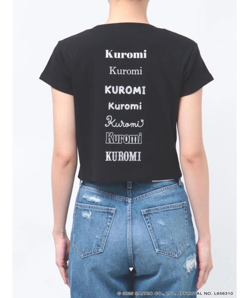 GYDA(ジェイダ)の「【メロクロコラボ】メロクロ×Gyda bijou Tシャツ(Tシャツ/カットソー・レディース・ブラック/オフホワイト・FREE)」の12枚目の写真