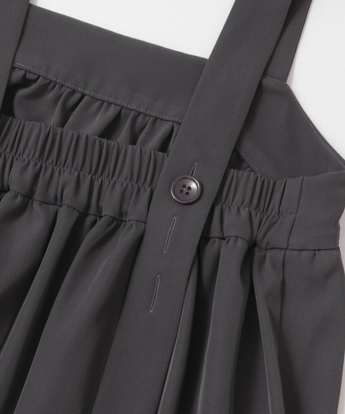 ITEMS URBANRESEARCH(アイテムズ アーバンリサーチ)の「リラックスギャザージャンスカ(ワンピース・レディース・ライトベージュ/チャコールグレー・FREE)」の19枚目の写真