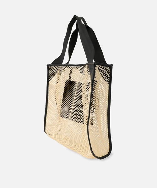 Speedo(スピード)の「【SPEEDO(スピード)】ヴォヤージュメッシュビッグトートバッグ(ショルダーバッグ・レディース・オフホワイト/ブラック・FREE)」の10枚目の写真