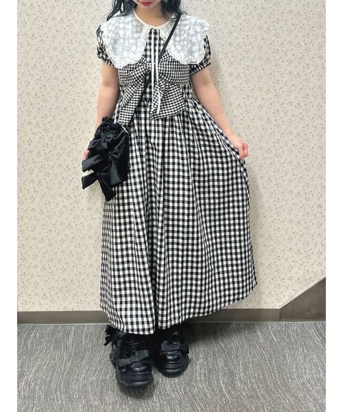 merry jenny（メリージェニー）の「ribbon ribbon pochette（ショルダーバッグ・レディース・アイボリー/ブラック・FREE）」の17枚目の写真