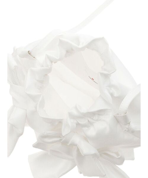 merry jenny（メリージェニー）の「ribbon ribbon pochette（ショルダーバッグ・レディース・アイボリー/ブラック・FREE）」の5枚目の写真