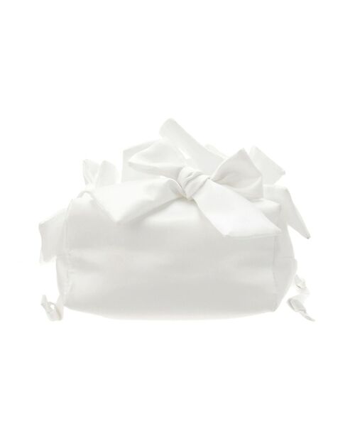 merry jenny（メリージェニー）の「ribbon ribbon pochette（ショルダーバッグ・レディース・アイボリー/ブラック・FREE）」の6枚目の写真