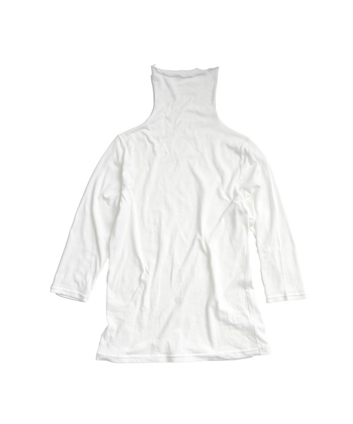 MARAI(マーライ)の「UVカット タートルネック7分袖カットソー(Tシャツ/カットソー・レディース・ライトグレー/グレー/ネイビー/ブラック/ホワイト・LL/L/M)」の8枚目の写真