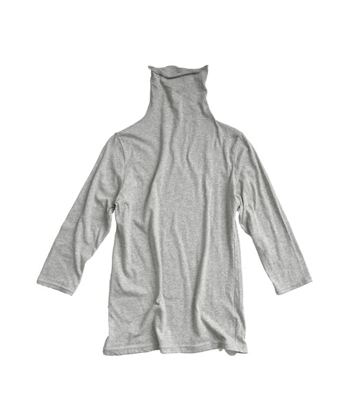 MARAI(マーライ)の「UVカット タートルネック7分袖カットソー(Tシャツ/カットソー・レディース・ライトグレー/グレー/ネイビー/ブラック/ホワイト・LL/L/M)」の18枚目の写真