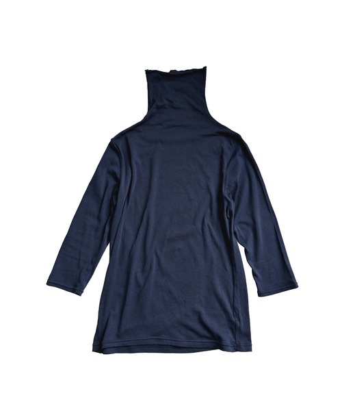 MARAI(マーライ)の「UVカット タートルネック7分袖カットソー(Tシャツ/カットソー・レディース・ライトグレー/グレー/ネイビー/ブラック/ホワイト・LL/L/M)」の16枚目の写真