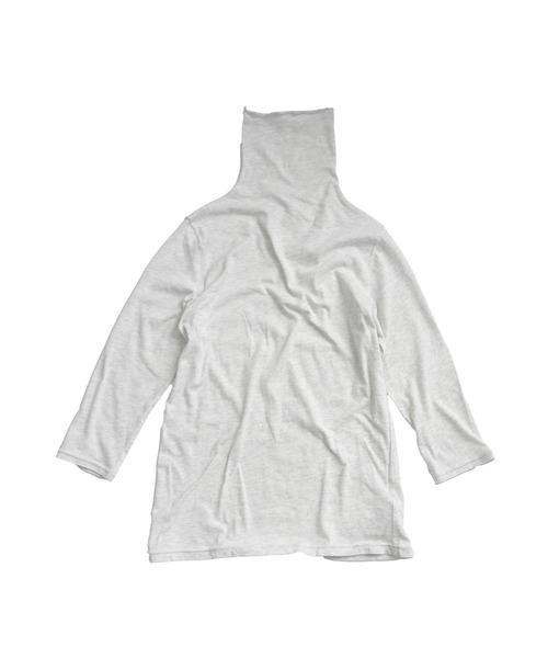 MARAI(マーライ)の「UVカット タートルネック7分袖カットソー(Tシャツ/カットソー・レディース・ライトグレー/グレー/ネイビー/ブラック/ホワイト・LL/L/M)」の19枚目の写真