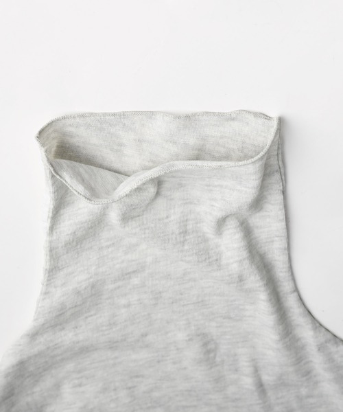 MARAI(マーライ)の「UVカット タートルネック7分袖カットソー(Tシャツ/カットソー・レディース・ライトグレー/グレー/ネイビー/ブラック/ホワイト・LL/L/M)」の14枚目の写真