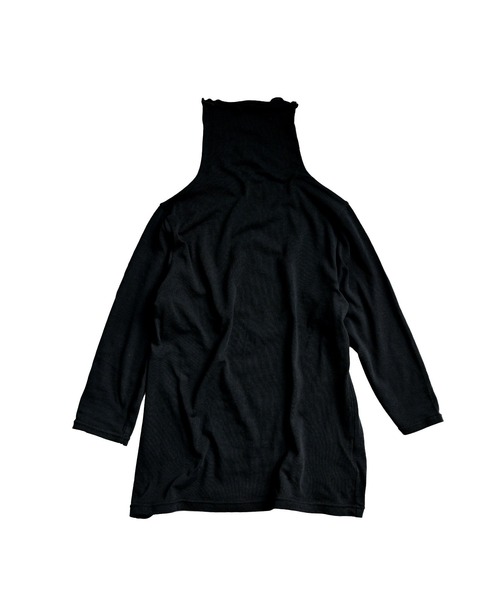 MARAI(マーライ)の「UVカット タートルネック7分袖カットソー(Tシャツ/カットソー・レディース・ライトグレー/グレー/ネイビー/ブラック/ホワイト・LL/L/M)」の20枚目の写真