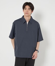 ブラック ハーフジップ シャツ レディース ブラック ハーフジップ シャツ レディース - メルカリ
