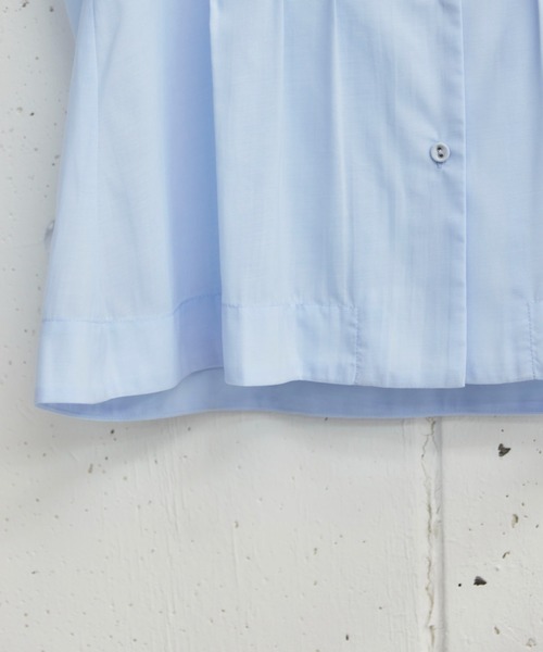 セール】ピンタックフレンチブラウス（シャツ/ブラウス）｜DOUX