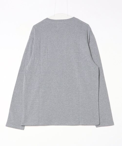FOG ESSENTIALS(エフオージーエッセンシャルズ)の「FOG ESSENTIALS/エッセンシャルズ 1POINT LOGO LS TEE ロンT 夏服(Tシャツ/カットソー・メンズ・ヘザーグレー/ミント・L/M/S/XS)」の9枚目の写真