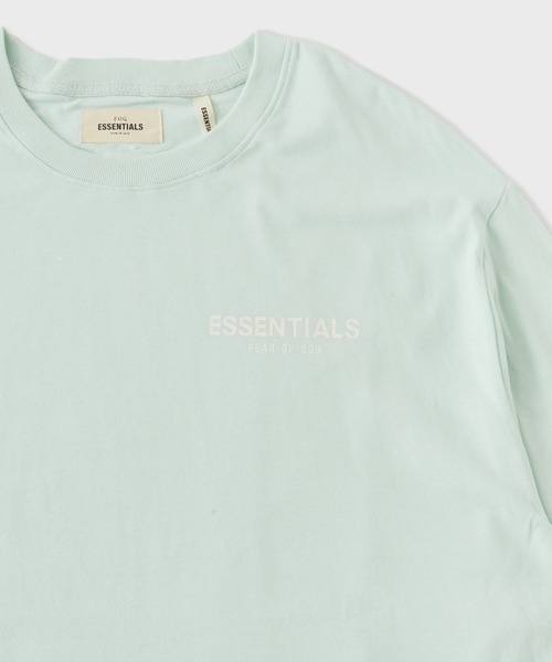 FOG ESSENTIALS(エフオージーエッセンシャルズ)の「FOG ESSENTIALS/エッセンシャルズ 1POINT LOGO LS TEE ロンT 夏服(Tシャツ/カットソー・メンズ・ヘザーグレー/ミント・L/M/S/XS)」の3枚目の写真
