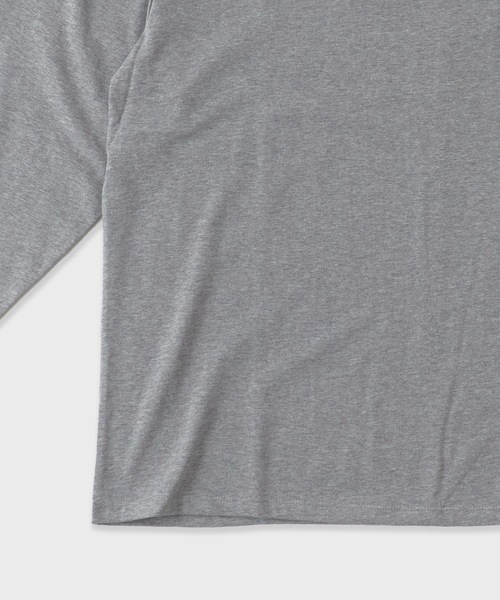 FOG ESSENTIALS(エフオージーエッセンシャルズ)の「FOG ESSENTIALS/エッセンシャルズ 1POINT LOGO LS TEE ロンT 夏服(Tシャツ/カットソー・メンズ・ヘザーグレー/ミント・L/M/S/XS)」の7枚目の写真