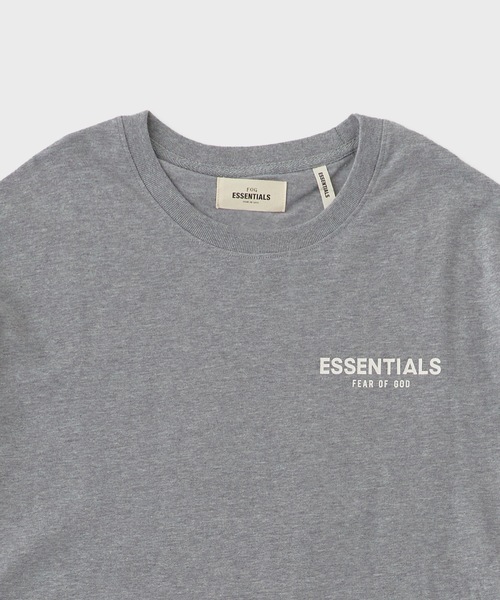 FOG ESSENTIALS(エフオージーエッセンシャルズ)の「FOG ESSENTIALS/エッセンシャルズ 1POINT LOGO LS TEE ロンT 夏服(Tシャツ/カットソー・メンズ・ヘザーグレー/ミント・L/M/S/XS)」の5枚目の写真