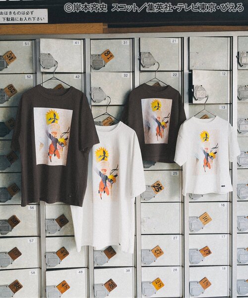 F.O.KIDS（エフオーキッズ）の「【NARUTO-ナルト- 疾風伝 】グラフィックTシャツB（オトナ）（Tシャツ/カットソー・メンズ・ブラック/オフホワイト・LARGE/MEDIUM）」の4枚目の写真