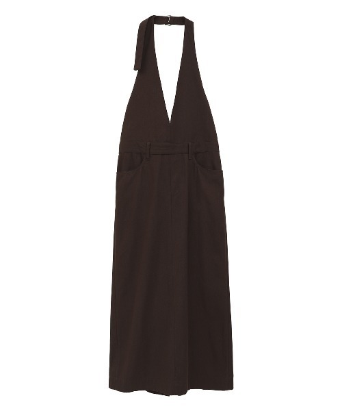 CLANE ブラックワンピース HALTER NECK LOW WAIST ONEPIECE（ワンピース）｜CLANE（クラネ