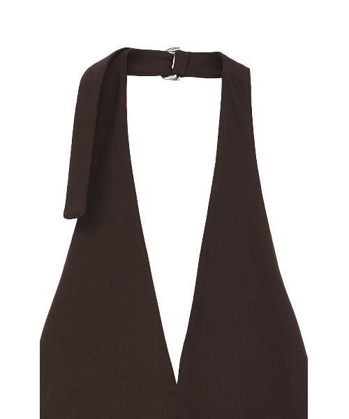HALTER NECK LOW WAIST ONEPIECE（ワンピース）｜CLANE（クラネ