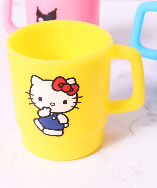 セール】(OS)【sanrio】プラスチック スタッキング マグカップ[350ml
