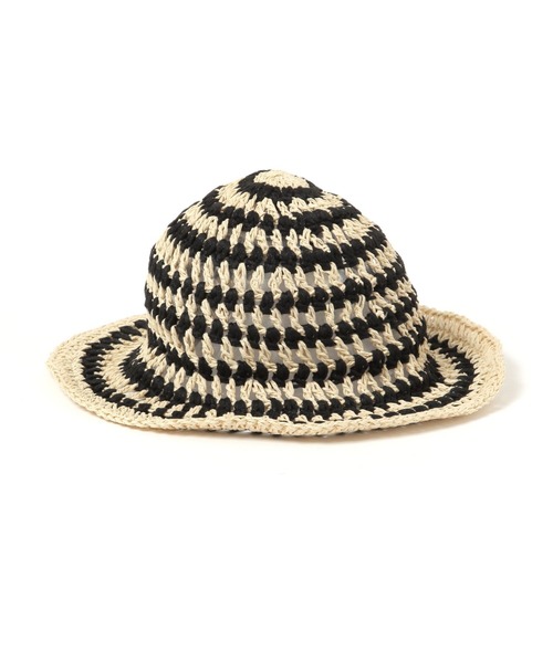 LEPSIM(レプシィム)の「雑材MIXハット 326350(ハット・レディース・グリーン/ブラック・ONE SIZE)」の8枚目の写真