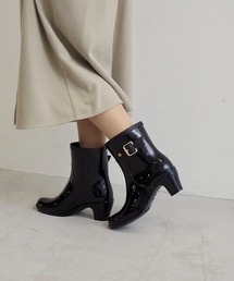 Pitti | 【WEB限定】バックルベルトレインショートブーツ(ブーツ)