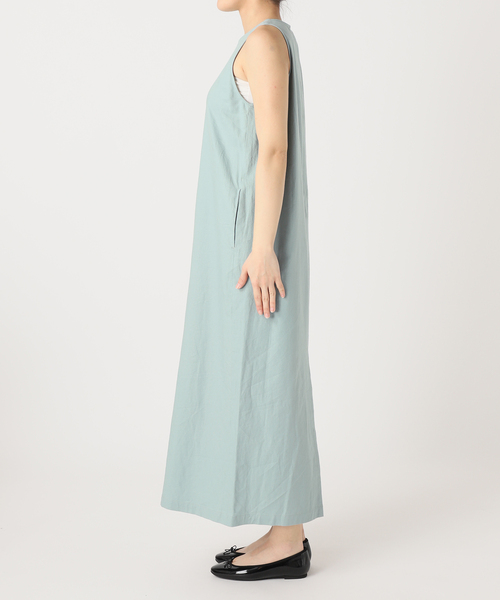SLOBE IENA リネンレーヨンノースリーブナローワンピース SLOBE IENA｜リネンレーヨンノースリーブナローワンピース