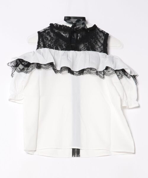 YORI SPORT（ヨリスポーツ）の「5STRIPE PADDED T-SHIRT(EXCLUSIVE)（Tシャツ/カットソー・メンズ・ブラック・MEDIUM/X-SMALL/SMALL）」の7枚目の写真
