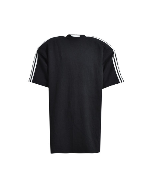 YORI SPORT（ヨリスポーツ）の「5STRIPE PADDED T-SHIRT(EXCLUSIVE)（Tシャツ/カットソー・メンズ・ブラック・MEDIUM/X-SMALL/SMALL）」の5枚目の写真