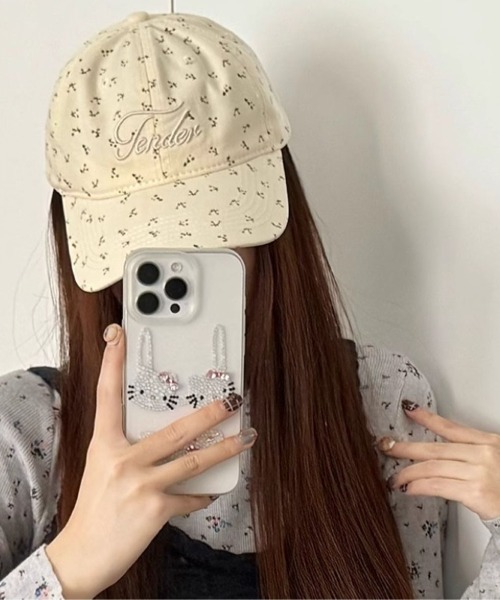 セール】花柄＆刺繍ロゴCAP（キャップ）｜LETee（レティー）の