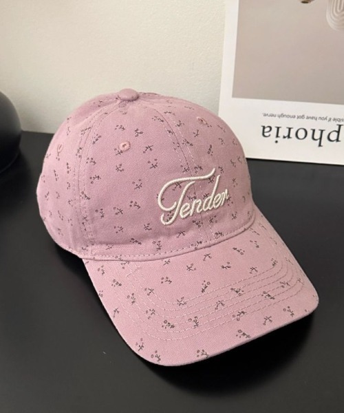 新品未使用♡レース花帽子アミティエ セール】花柄＆刺繍ロゴCAP（キャップ）｜LETee（レティー）の