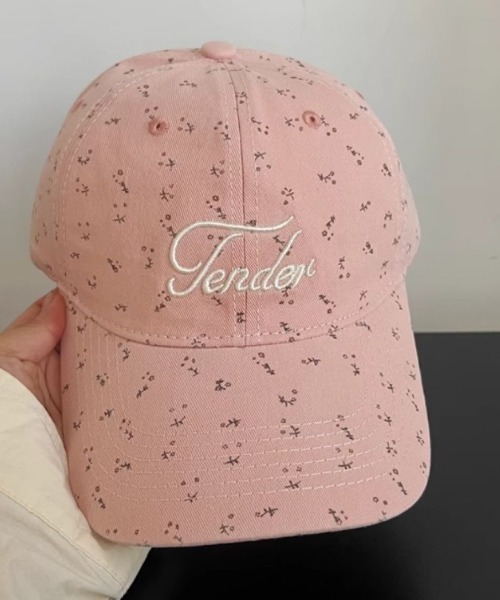 花柄＆刺繍ロゴCAP（キャップ）｜LETee（レティー）の