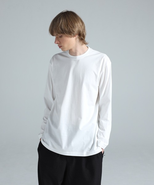 Y-3(ワイスリー)の「Y-3 GRAPHIC LONG SLEEVE TEE(Tシャツ/カットソー・メンズ・ライトホワイト・XX-SMALL/X-SMALL/SMALL/MEDIUM/LARGE/X-LARGE/XX-LARGE)」の5枚目の写真