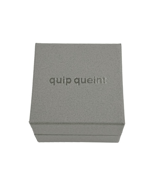 quip queint(クイップクエイント)の「【quip queint】scope pierce/スコープ ピアス QU202(ピアス(両耳用)・レディース・シルバー・FREE)」の2枚目の写真