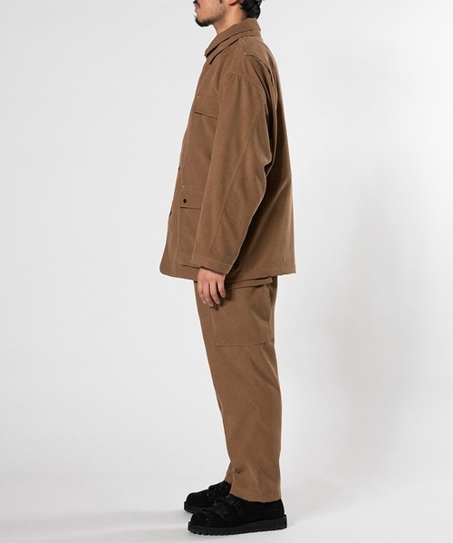 meanswhile（ミーンズワイル）の「Double Collar Corduroy JKT（その他アウター・メンズ・チャコール・2(M)）」の10枚目の写真