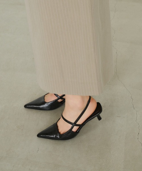 ANDRESD(アンドレスド)の「スリングバックオールウェイズシューズ / slingback always shoes(パンプス・レディース・ブラック/ピンク/シルバー/ブロンズ/グリーン/ライトブルー/ライトピンク/レッド・37/39/38/36/40)」の9枚目の写真