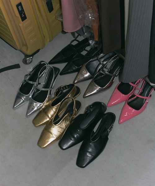 slingback always shoes / スリングバックオールウェイズ