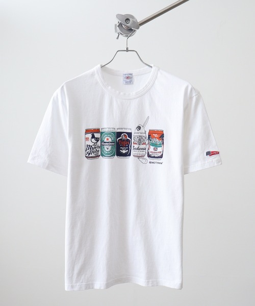 LUMBER（ランバー）の「プリントTシャツ（Tシャツ/カットソー・メンズ・ホワイト系7/ブルーグリーン/カーキ/ホワイト/ブラウン系/ホワイト系2/ホワイト系1/ホワイト系/スモークピンク/ネイビー/ブラック/ピンク系/サックスブルー系/ネイビー系1/ベージュ系2/ベージュ系/ブラック系3/ブラック系1/ホワイト系6/ホワイト系4/ウッド/ピンク系3/ピンク系2/ピンク系1/サックスブルー系2/サックスブルー系1/ベージュ系7/ベージュ系6/ベージュ/ネイビー系/ベージュ系8/ベージュ系3/ベージュ系1/ブラック系4/ブラック系2/ホワイト系5/ホワイト系3/ライトブルー/ベージュ系5/ベージュ系4/ブラック系/ホワイト系9/ホワイト系8・L/M/XL）」の10枚目の写真