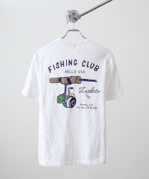 LUMBER（ランバー）の「プリントTシャツ（Tシャツ/カットソー・メンズ・ホワイト系7/ブルーグリーン/カーキ/ホワイト/ブラウン系/ホワイト系2/ホワイト系1/ホワイト系/スモークピンク/ネイビー/ブラック/ピンク系/サックスブルー系/ネイビー系1/ベージュ系2/ベージュ系/ブラック系3/ブラック系1/ホワイト系6/ホワイト系4/ウッド/ピンク系3/ピンク系2/ピンク系1/サックスブルー系2/サックスブルー系1/ベージュ系7/ベージュ系6/ベージュ/ネイビー系/ベージュ系8/ベージュ系3/ベージュ系1/ブラック系4/ブラック系2/ホワイト系5/ホワイト系3/ライトブルー/ベージュ系5/ベージュ系4/ブラック系/ホワイト系9/ホワイト系8・L/M/XL）」の11枚目の写真