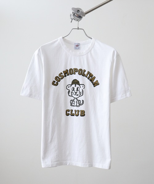 LUMBER（ランバー）の「プリントTシャツ（Tシャツ/カットソー・メンズ・ホワイト系7/ブルーグリーン/カーキ/ホワイト/ブラウン系/ホワイト系2/ホワイト系1/ホワイト系/スモークピンク/ネイビー/ブラック/ピンク系/サックスブルー系/ネイビー系1/ベージュ系2/ベージュ系/ブラック系3/ブラック系1/ホワイト系6/ホワイト系4/ウッド/ピンク系3/ピンク系2/ピンク系1/サックスブルー系2/サックスブルー系1/ベージュ系7/ベージュ系6/ベージュ/ネイビー系/ベージュ系8/ベージュ系3/ベージュ系1/ブラック系4/ブラック系2/ホワイト系5/ホワイト系3/ライトブルー/ベージュ系5/ベージュ系4/ブラック系/ホワイト系9/ホワイト系8・L/M/XL）」の2枚目の写真