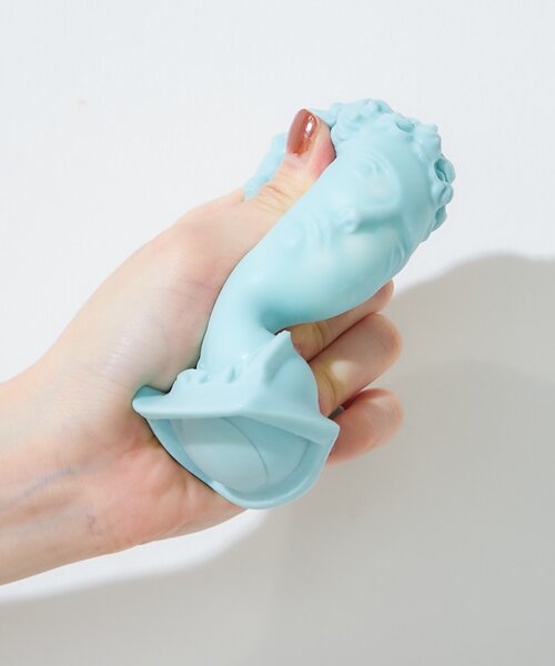 BIRTHDAY BAR（バースデイバー）の「ぷにミュージアム　ぷにぷに感触のリラックスグッズ（インテリア雑貨・レディース・ホワイト/ブルー・0）」の6枚目の写真