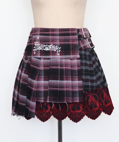 rurumu: スカート rurumu: スカート rurumu:/ルルムウ/”seelie court”rolled skirt