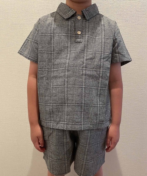 ファミリア　新品ピアノ鍵盤Tシャツ　緑系チェックハーフパンツ　120cm セット Tシャツ | ファミリア公式サイト