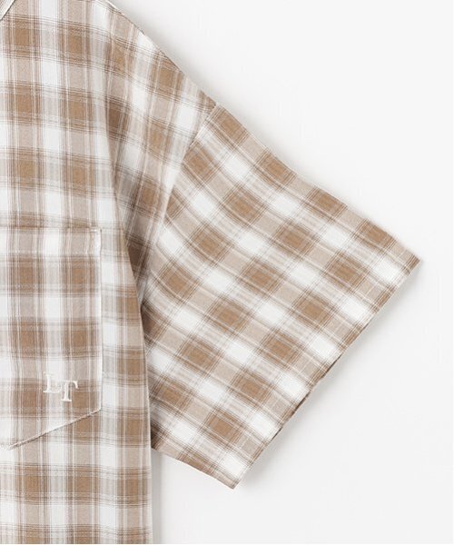 LOVETOXIC(ラブトキシック)の「2WAYチェックシャツセット(アンサンブル・キッズ・ブラック/ベージュ・M:150cm/S:140cm/L:160cm/130cm)」の15枚目の写真