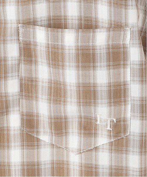 LOVETOXIC(ラブトキシック)の「2WAYチェックシャツセット(アンサンブル・キッズ・ブラック/ベージュ・M:150cm/S:140cm/L:160cm/130cm)」の16枚目の写真