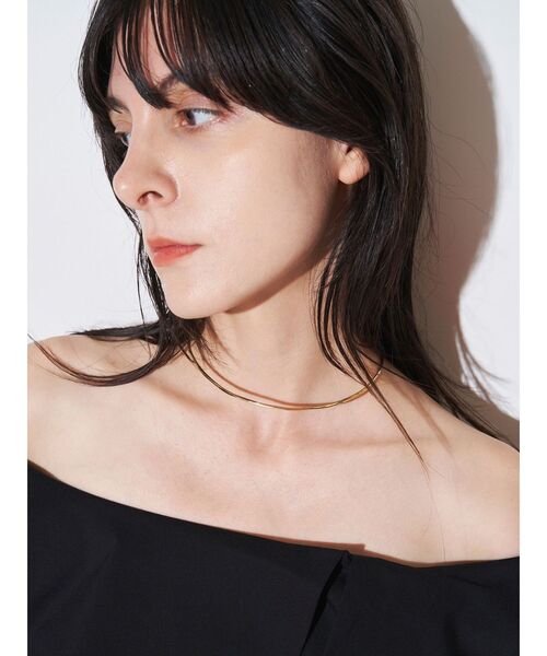 ELENDEEK(エレンディーク)の「2WAYチョーカーネックレス(ネックレス・レディース・シルバー/ゴールド・FREE)」の5枚目の写真