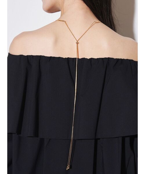 ELENDEEK(エレンディーク)の「2WAYチョーカーネックレス(ネックレス・レディース・シルバー/ゴールド・FREE)」の6枚目の写真