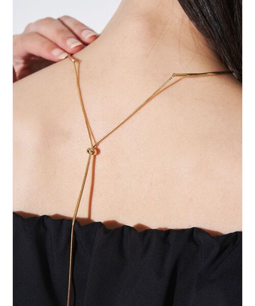 ELENDEEK(エレンディーク)の「2WAYチョーカーネックレス(ネックレス・レディース・シルバー/ゴールド・FREE)」の7枚目の写真